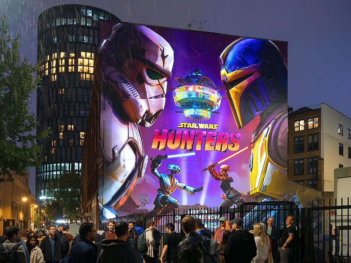 Zynga Star Wars Hunters | Global Street Art