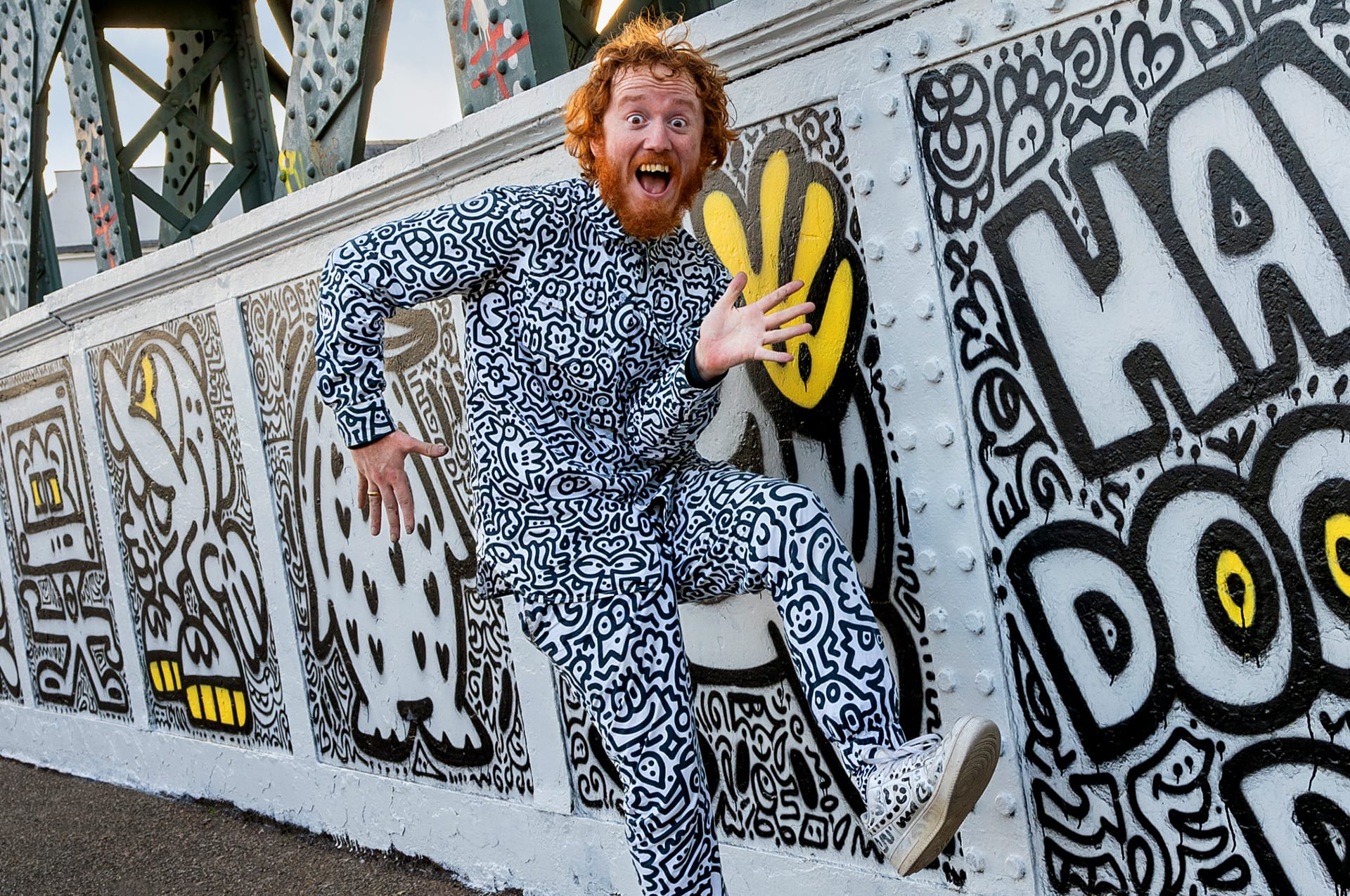 Mr Doodle x Regents Park Road | Global Street Art