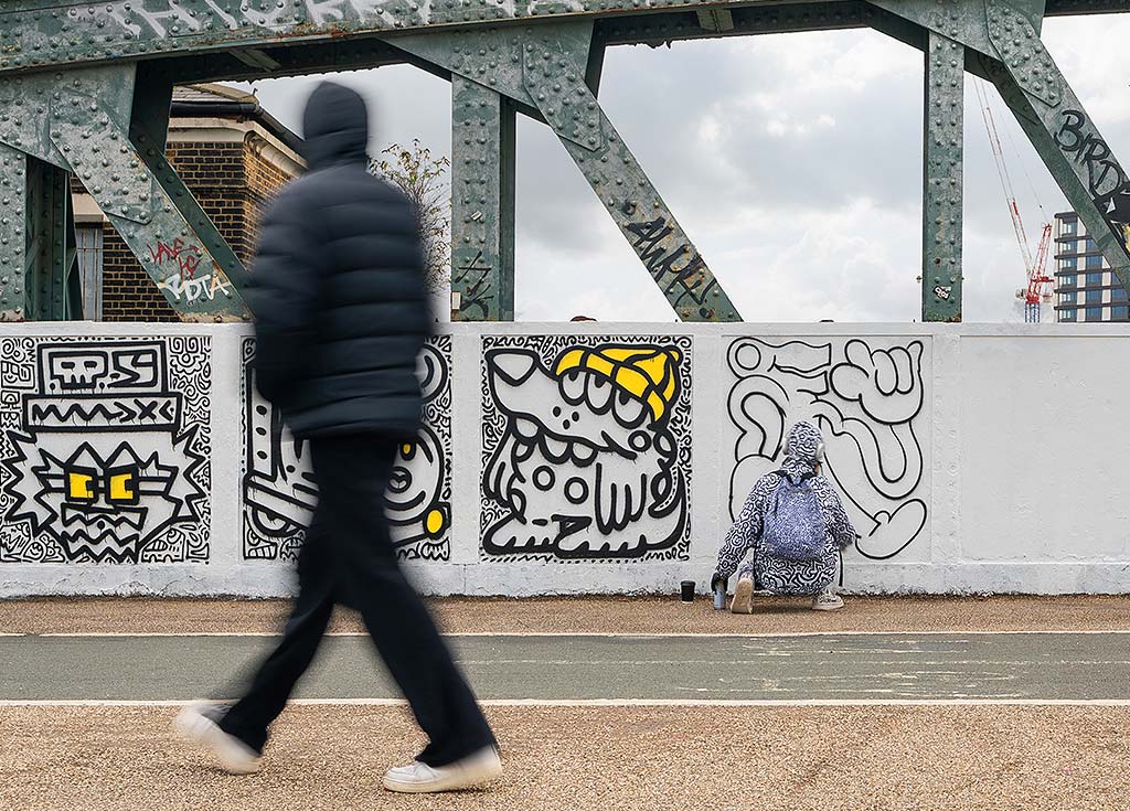 Mr Doodle x Regents Park Road | Global Street Art